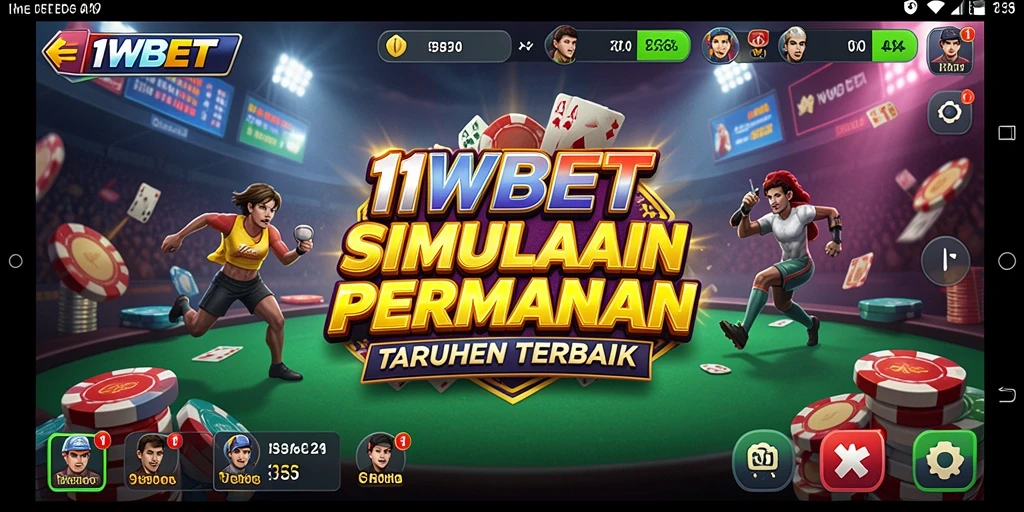 Tampilan gameplay 11WBET yang menarik dan imersif.