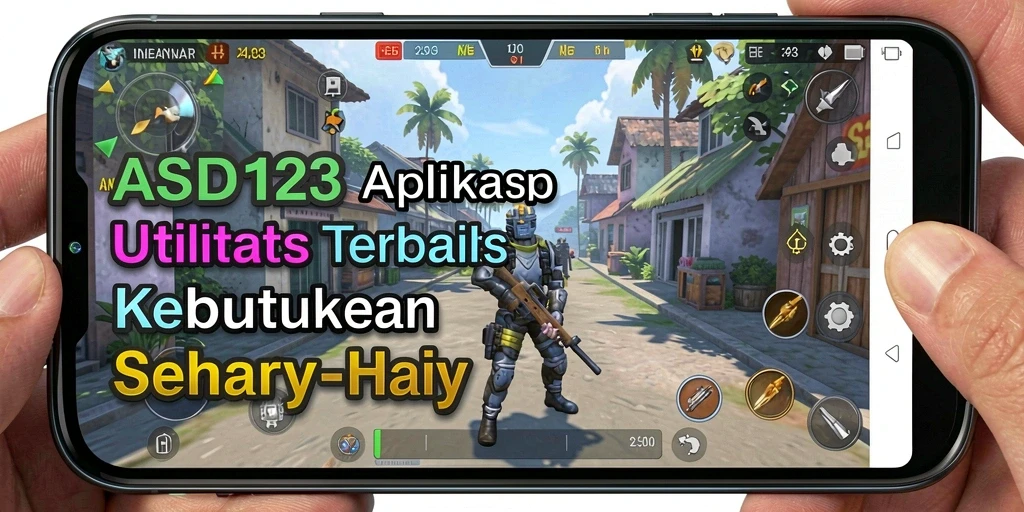Tampilan utama aplikasi ASD123 dengan fitur utilitas yang lengkap.