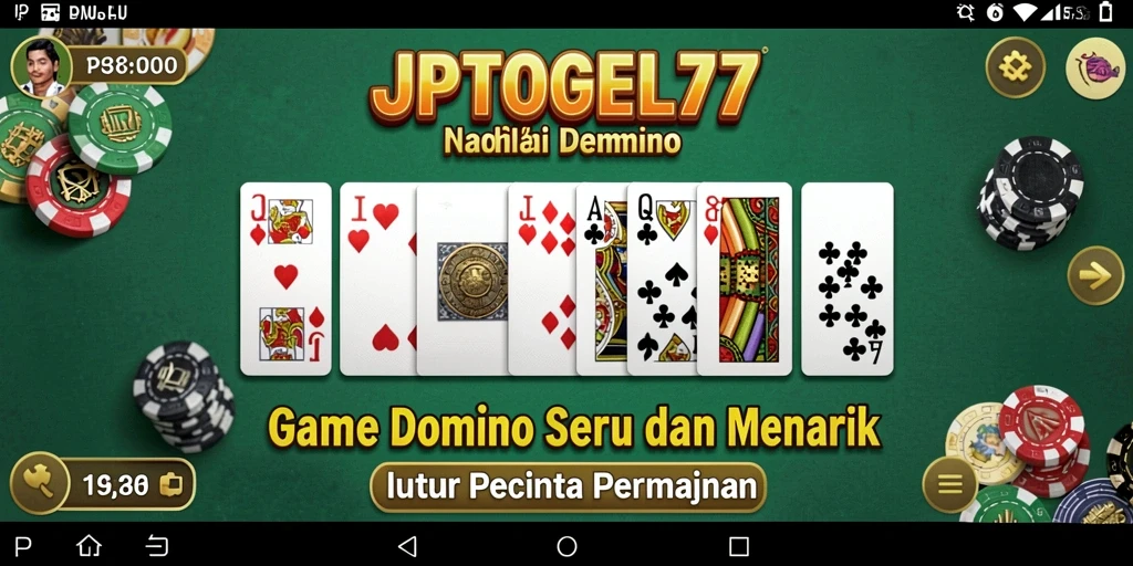 Tampilan gameplay JPTOGEL77 yang mengasyikkan dan interaktif.