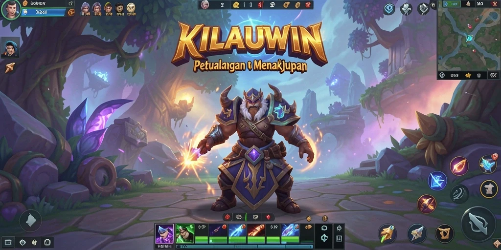 Gambaran gameplay KILAUWIN dalam dunia MMORPG yang menakjubkan.