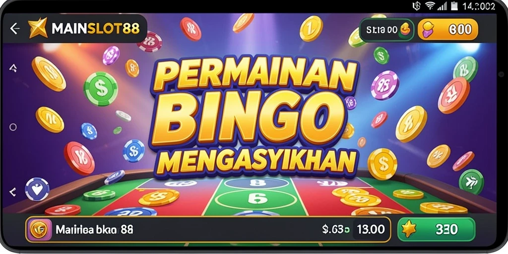 Tampilan gameplay Bingo yang menarik di MAINSLOT88.