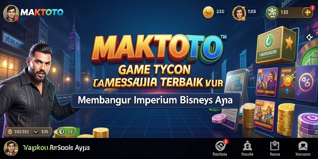Gameplay seru membangun bisnis dengan elemen Tycoon.
