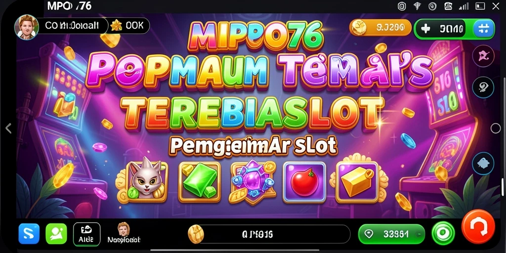 Tangkapan layar MPO76 menampilkan gameplay slot yang menawan.