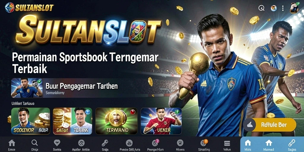 Tampilan gameplay SULTANSLOT yang menarik dan interaktif saat taruhan olahraga.