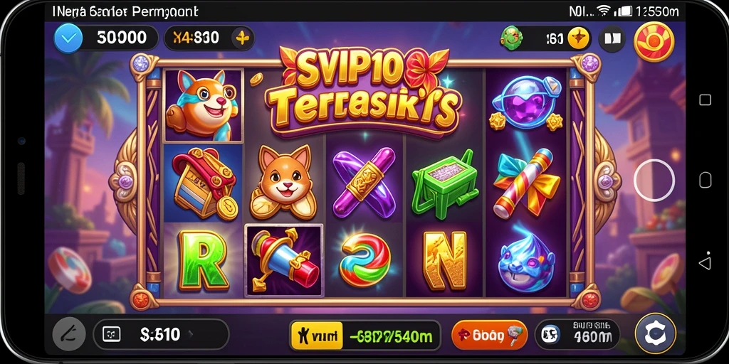 Screenshot menunjukkan gameplay seru dan grafik menawan dari SVIP10.