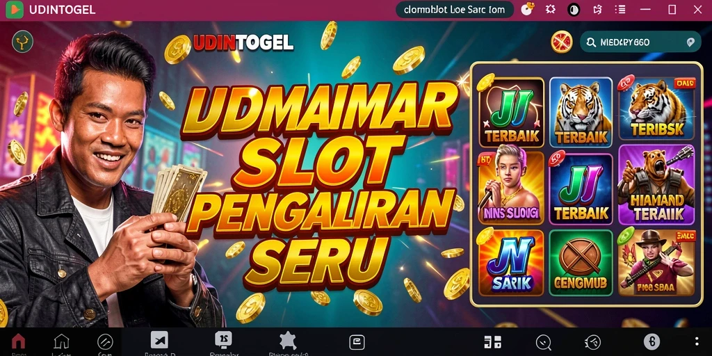 Gameplay seru dari permainan slot UDINTOGEL.
